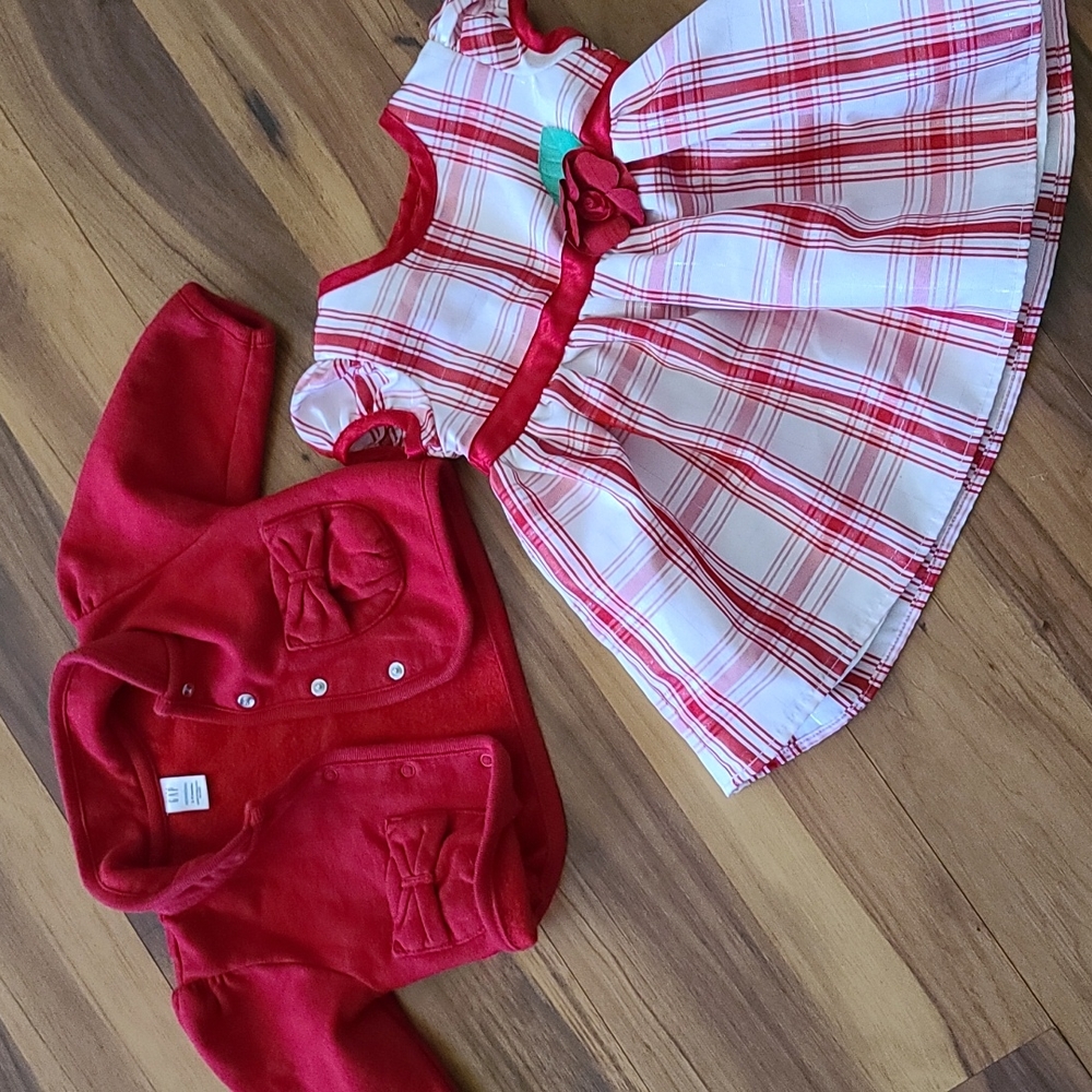 Girl dress and coat